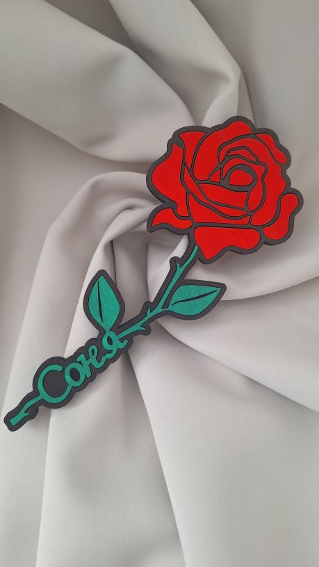 Персонализирана роза с име Соня